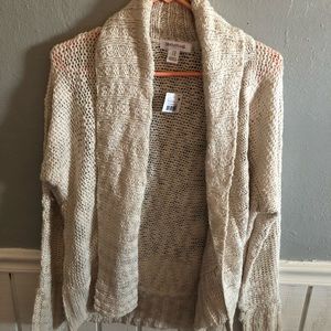 Cream cardigan